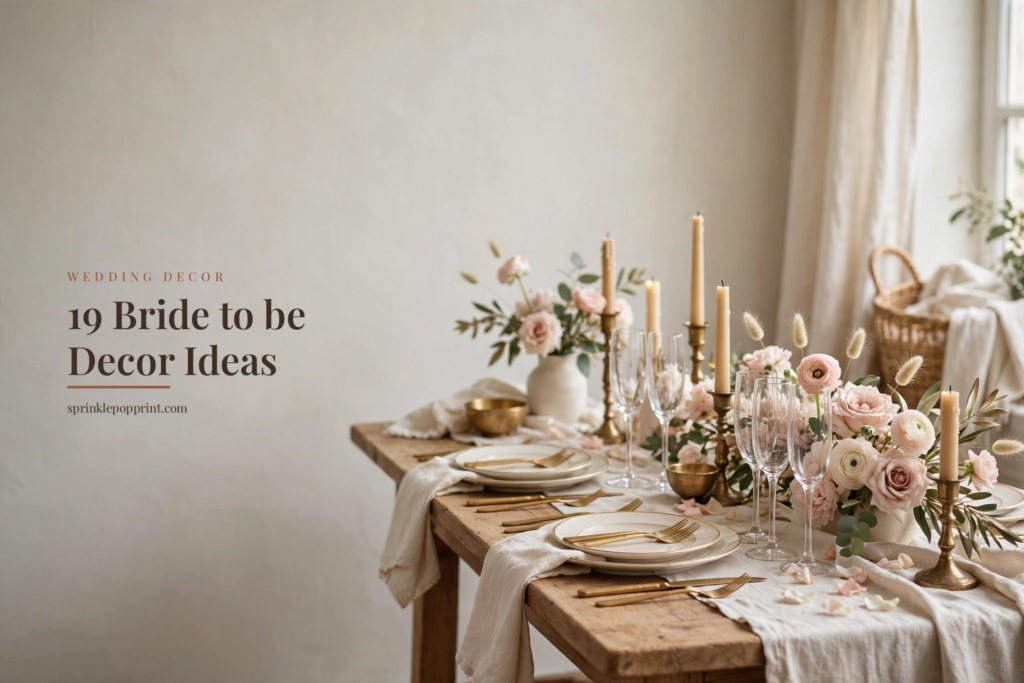 19 Bride to be Decor Ideas — featured image