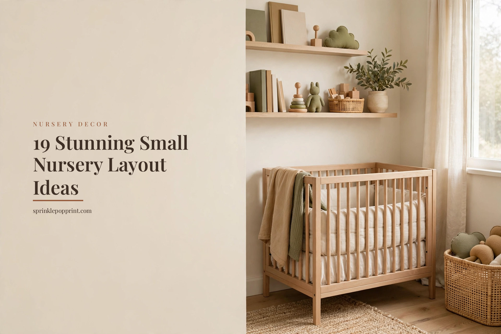 19 Stunning Small Nursery Layout Ideas That Don’t Sacrifice Style