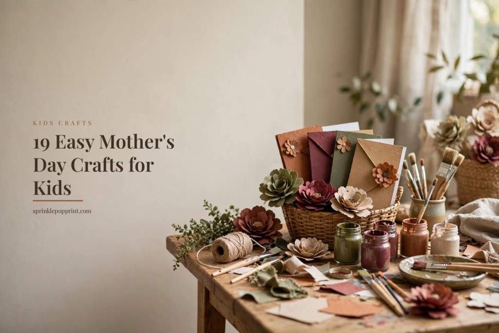 19 Easy Mother's Day Crafts for Kids — featured image