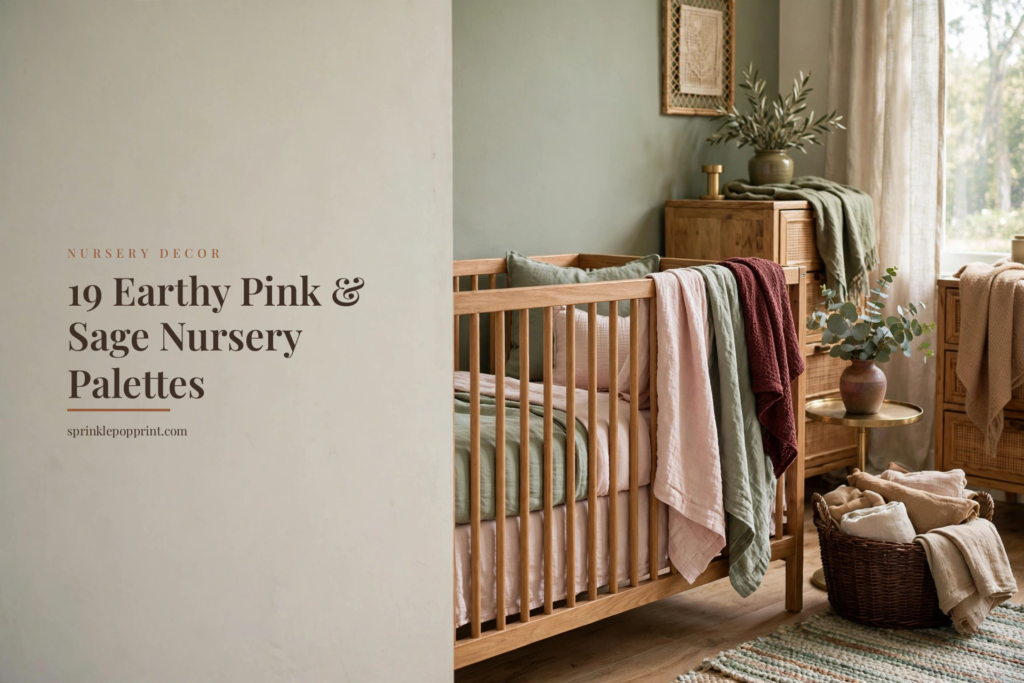 19 Earthy Pink & Sage Nursery Palettes — featured image