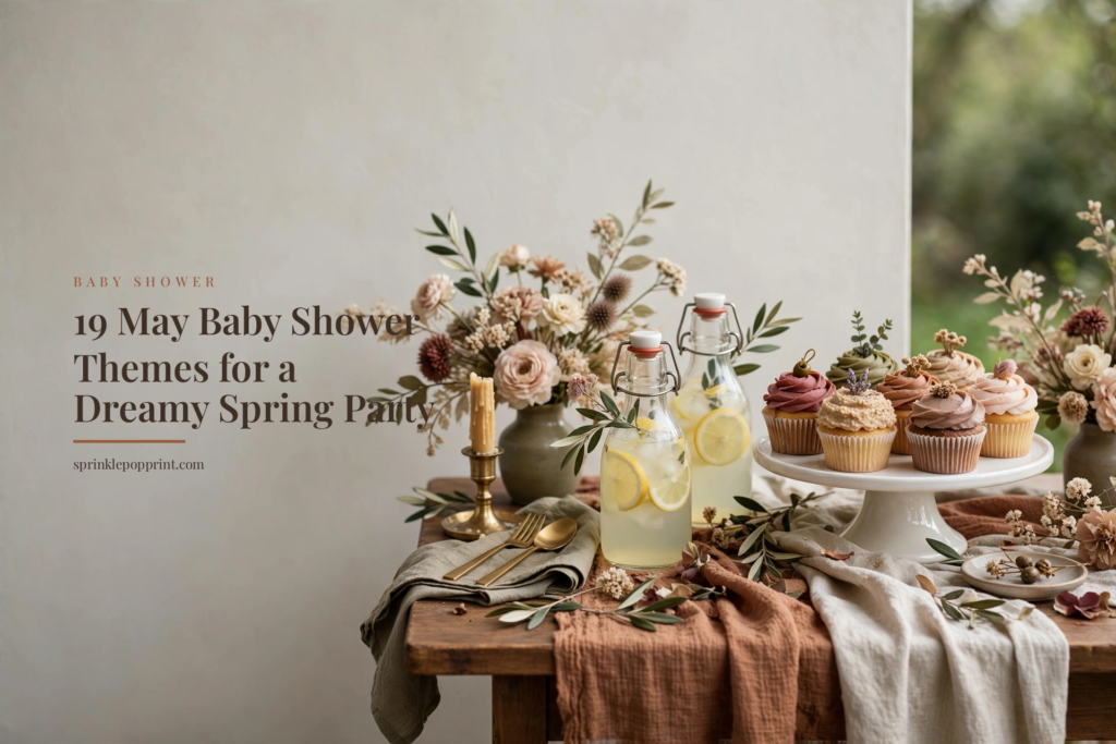 19 May Baby Shower Themes for a Dreamy Spring Party — featured image