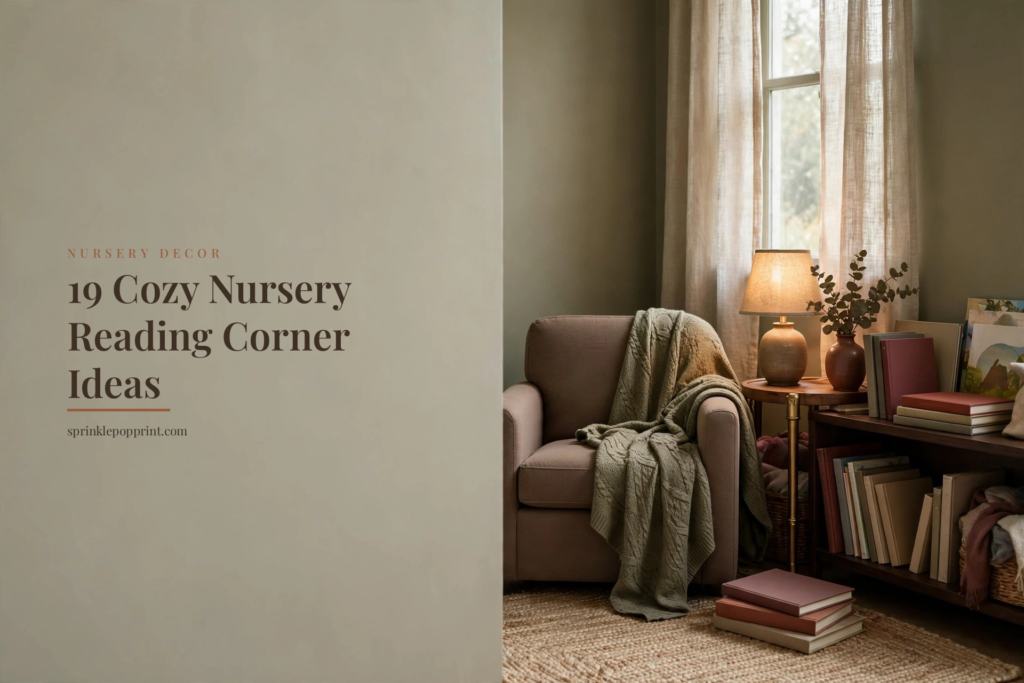 19 Cozy Nursery Reading Corner Ideas — featured image