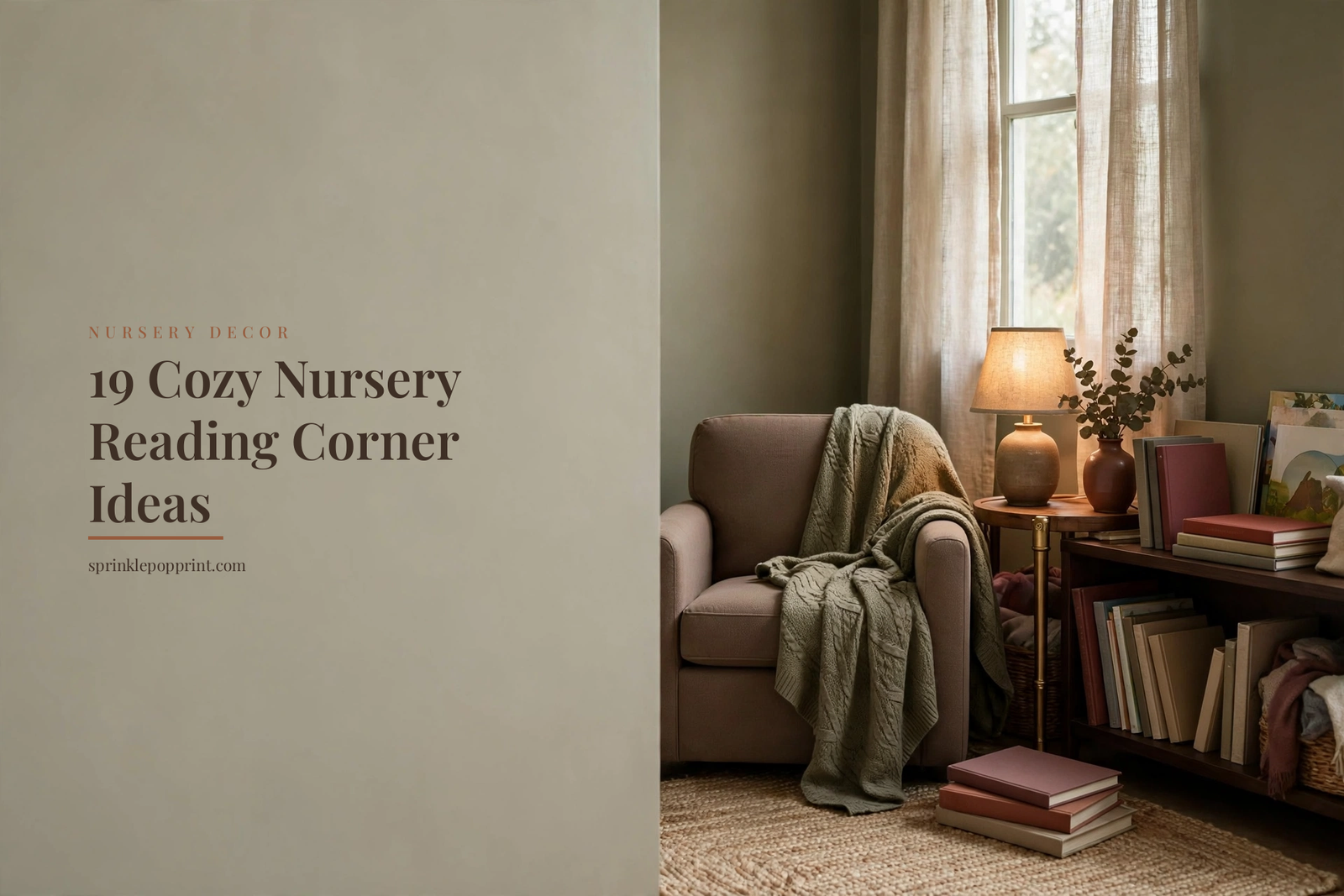 19 Cozy Nursery Reading Corner Ideas to Inspire the Whole Room