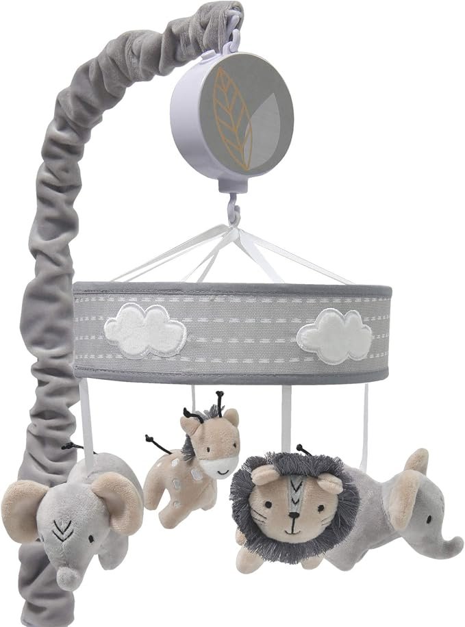 Jungle safari animal musical crib mobile