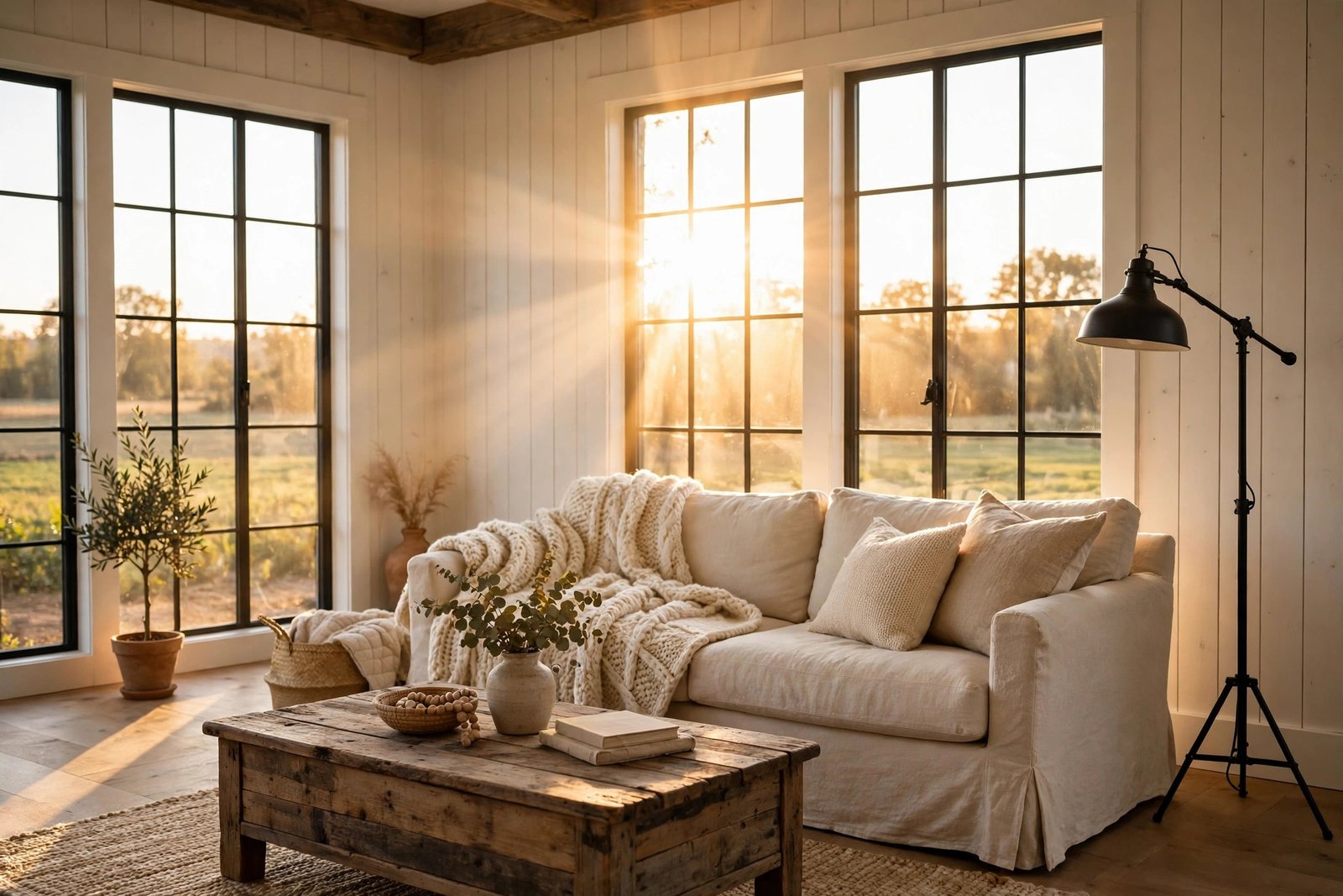 Modern Farmhouse Living Room