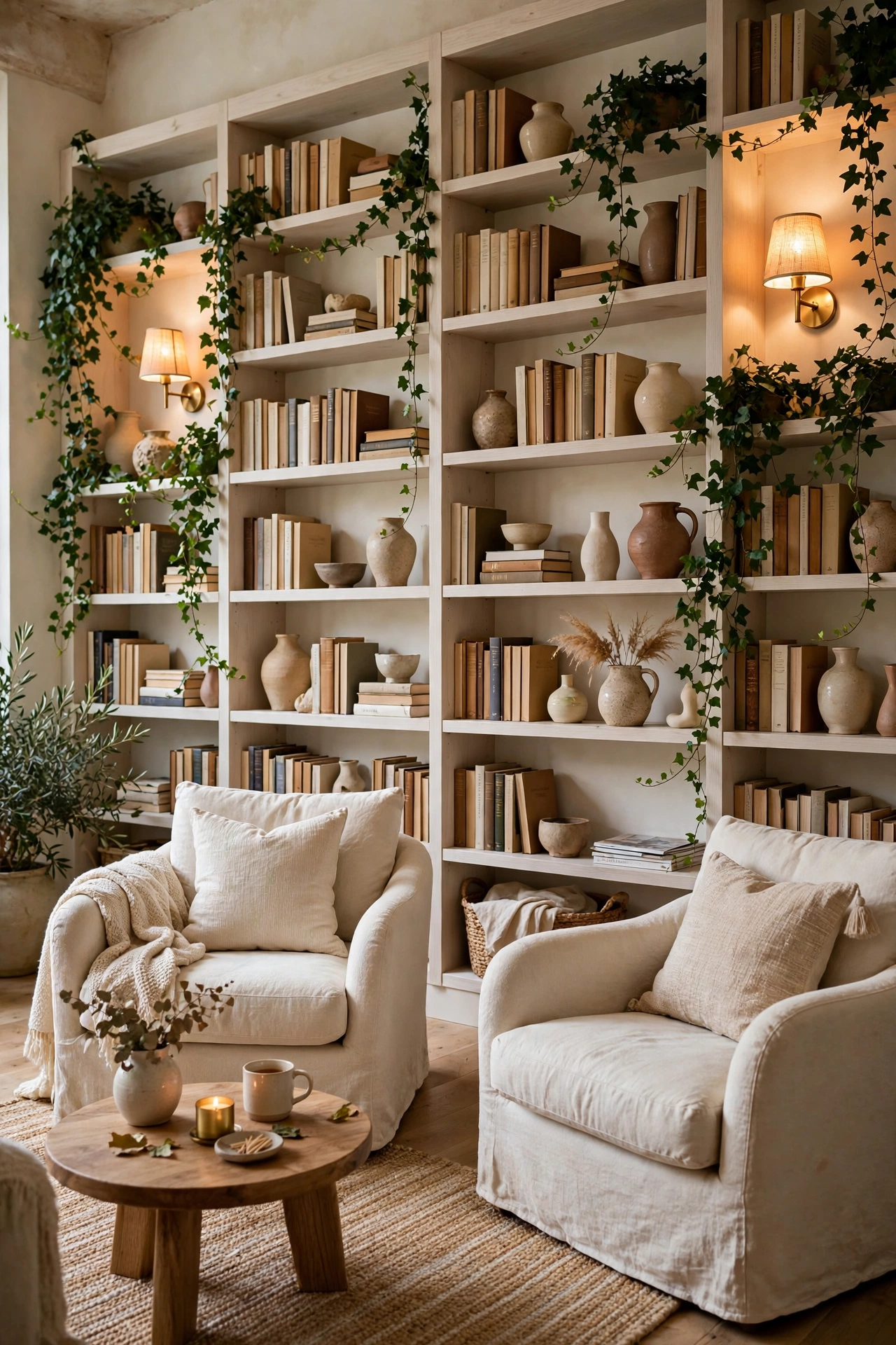 The Modern Organic Library Lounge