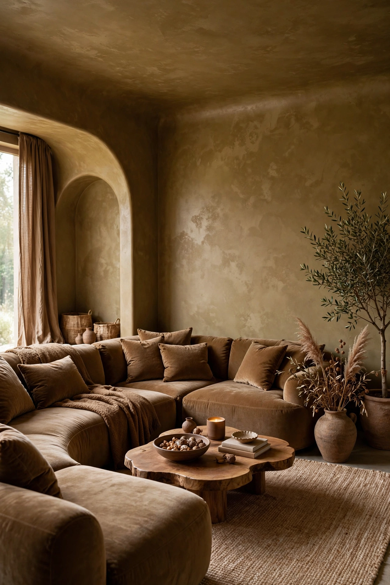 The Earth-Toned Wrapped Sanctuary