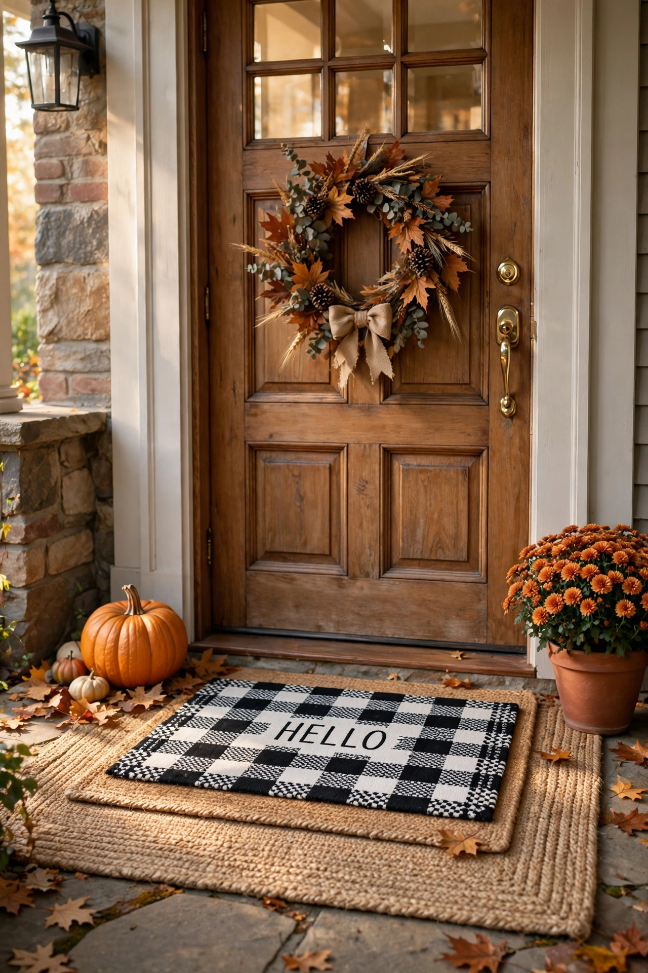 The Layered Doormat Welcome