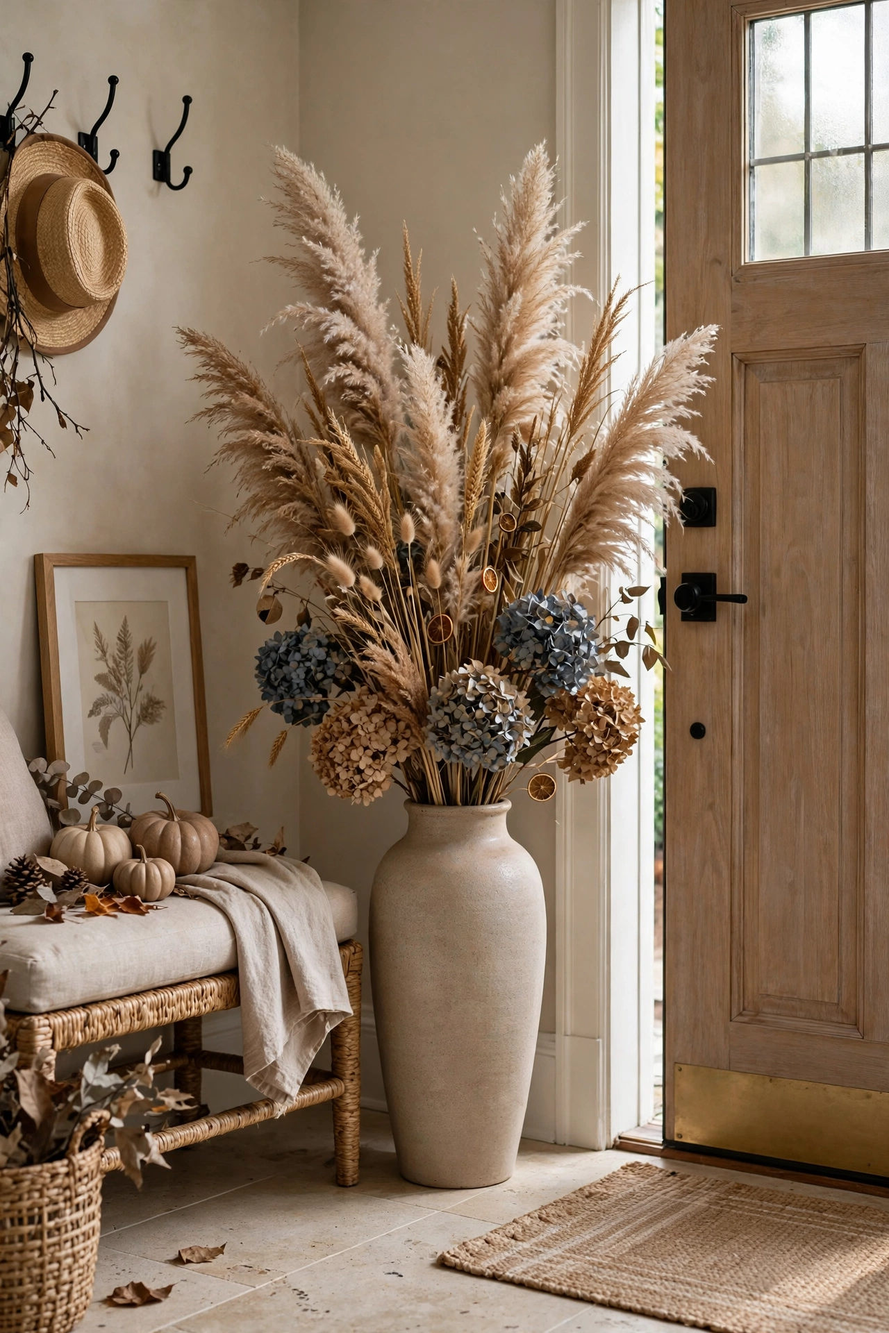 The Dried Floral Arrangement