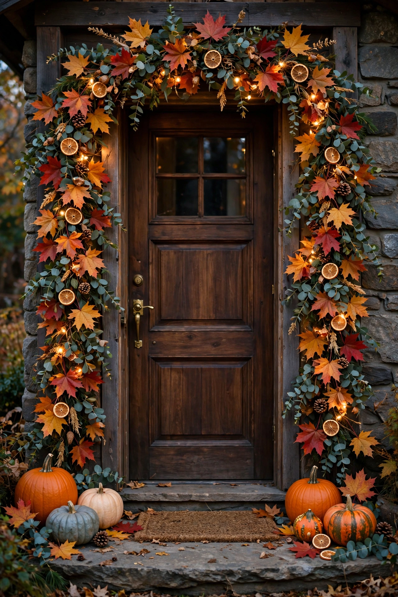 The Garland-Draped Doorway