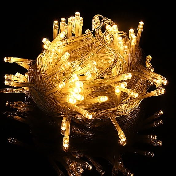 EShing Fairy Lights Decor, 33Ft 100 LED Warm White Plug In