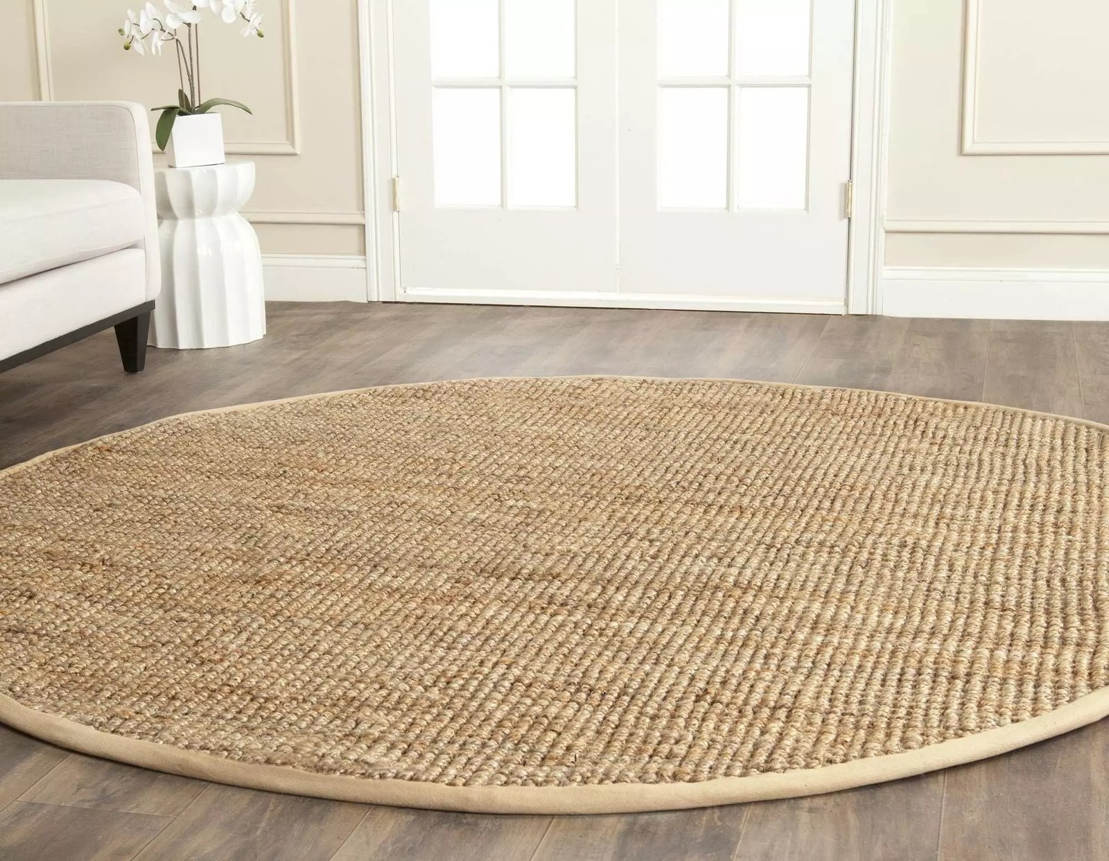 SAFAVIEH Natural Fiber Round Jute Rug
