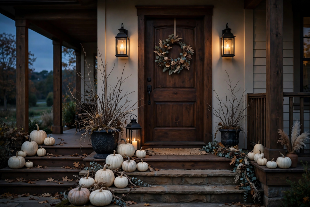 19 Classy-Spooky Halloween Porch Ideas