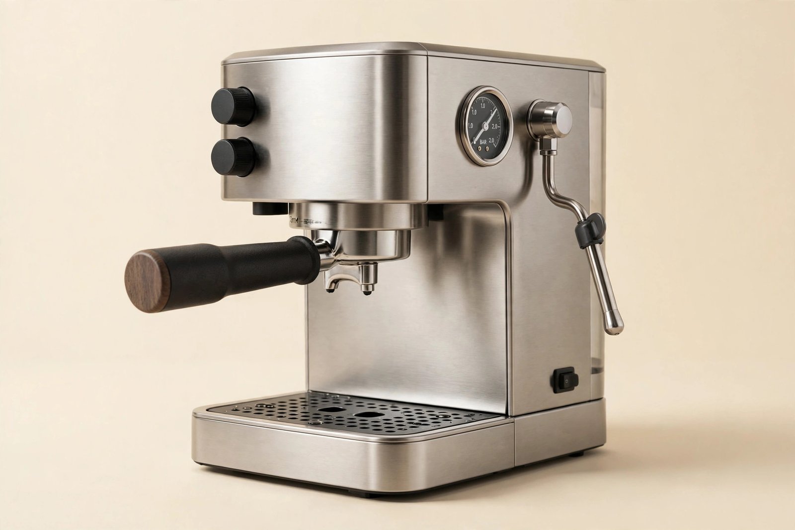 Breville Barista Express Espresso Machine, Brushed Stainless Steel, BES870XL